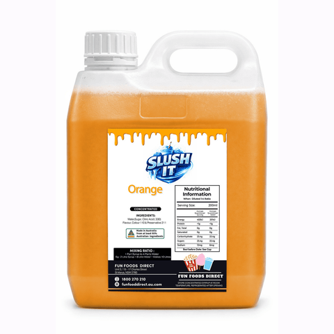 Orange Slushy 2L Bottle