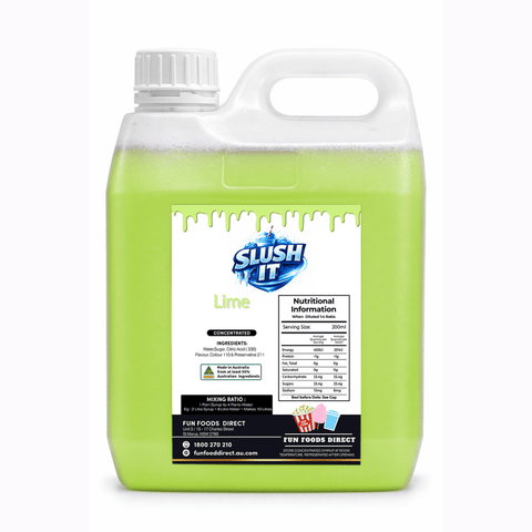 Lime cordial Mixes 2L