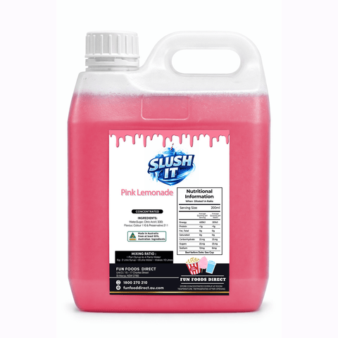 Pink Lemonade Cordial Mixes 2L