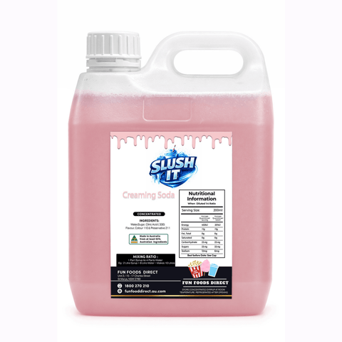 Creaming Soda Sno Cone Bottle