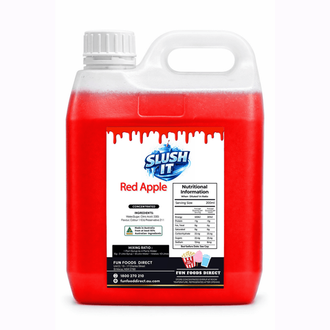 Red Apple Slushy 2L Bottle