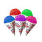 White Sno Snow Cone Cups Leakproof