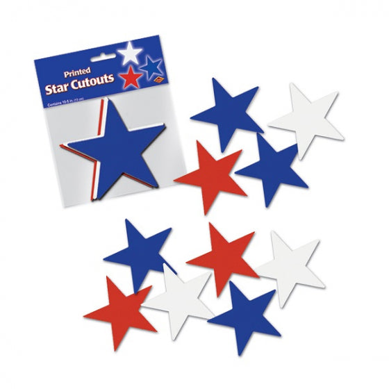 Stars Red, White & Blue Cutouts