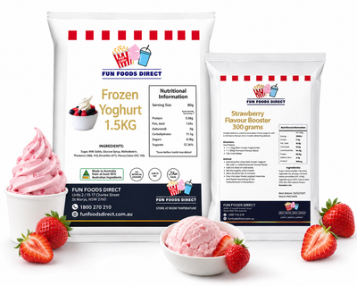 Strawberry Frozen Yoghurt
