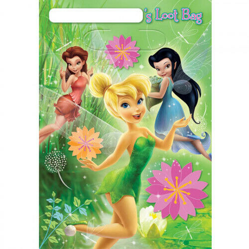 T B and the DISNEY FAIRIES BAGS