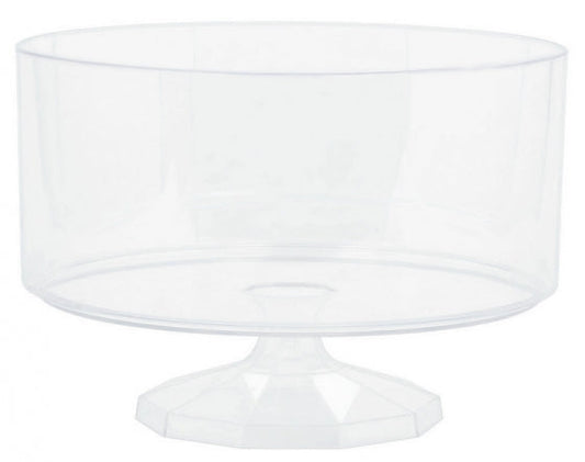 TRIFLE CONTAINER PLASTIC CLEAR MEDIUM