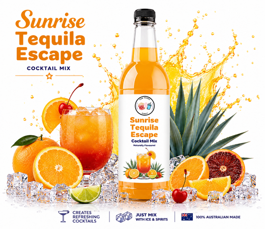 Sunrise Tequila Escape Premium Cocktail Mix