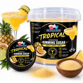Tropical Cocktail Rimming Sugar | Sweet, Refreshing & Perfect for Cocktails