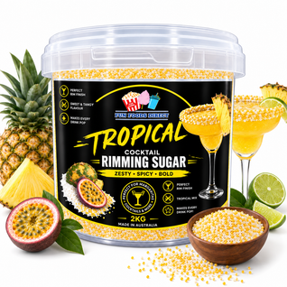 Tropical Cocktail Rimming Sugar | Sweet, Refreshing & Perfect for Cocktails