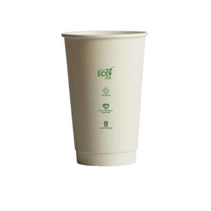 Double Wall Coffee Cups Truly Eco 25's