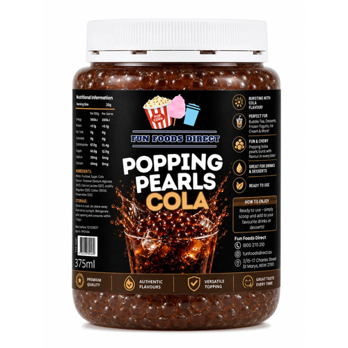 Popping Pearls Cola – 375ml