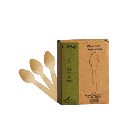 Wooden Teaspoons 100's