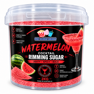 Watermelon Cocktail Rimming Sugar | Sweet, Refreshing & Perfect for Cocktails
