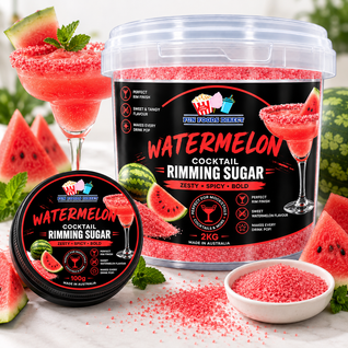 Watermelon Cocktail Rimming Sugar | Sweet, Refreshing & Perfect for Cocktails