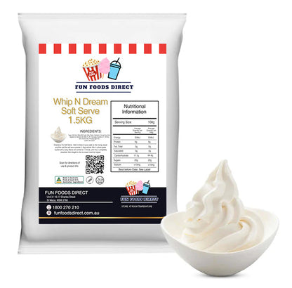 Whip N Dream Classic Vanilla Soft Serve Mix