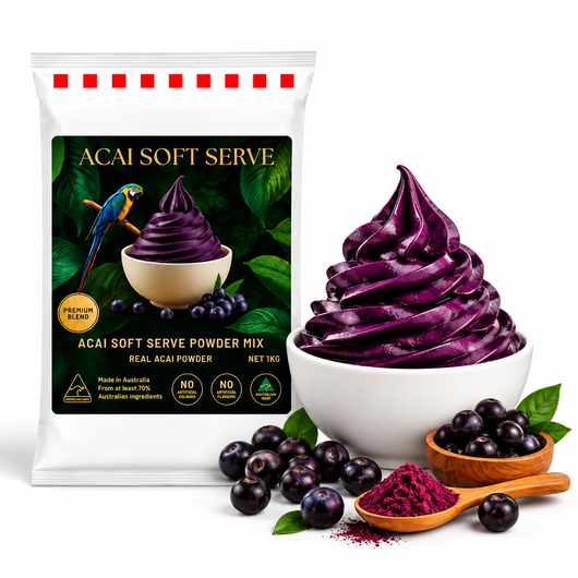 Acai Soft Serve Powder Mix 1KG
