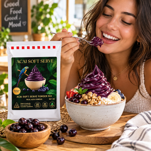 Acai Soft Serve Powder Mix 1KG