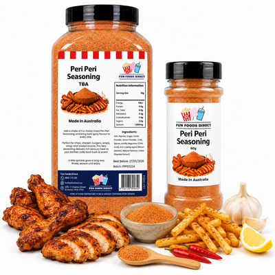 Peri Peri Seasoning | Spicy Flavour Boost for Chips, Chicken & Snacks