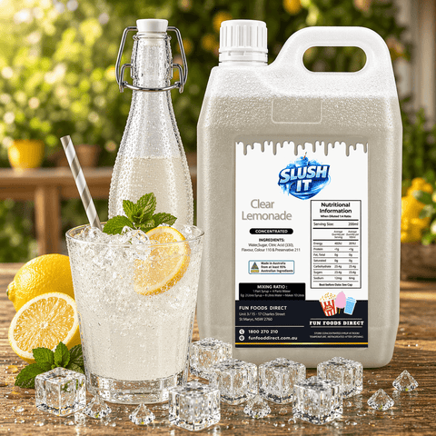 Clear Lemonade Cordial Mixes 2L