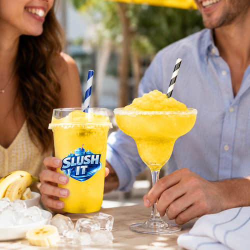 Banana Slushy 2L Bottle