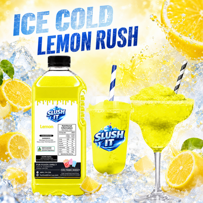 Lemon Slushy 2L Bottle