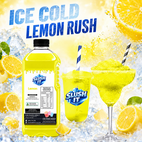 Lemon Slushy 2L Bottle