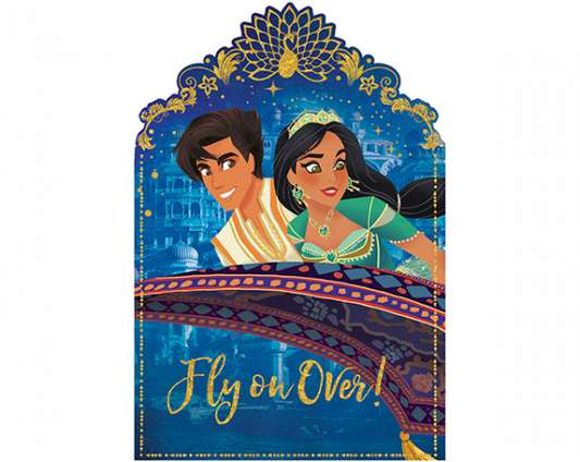 Aladdin Invitations Themed Birthday Party Supplies