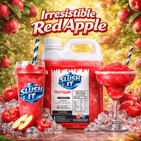 Red Apple Slushy 2L Bottle