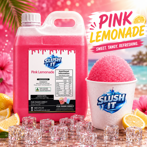 Pink Lemonade Sno Cone Bottle