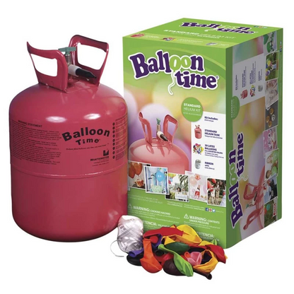 Helium Tank Disposable Bottle 30 & 50 Balloon Kit