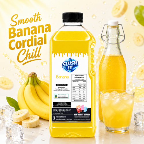 Banana Cordial Mixes 2L