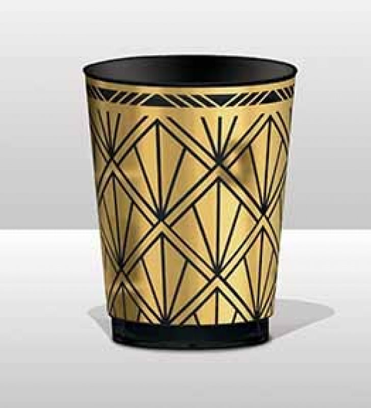 Glitz & Glam Printed Plastic Tumbler Cups