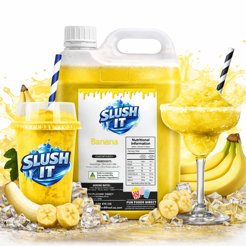 Banana Slushy 2L Bottle