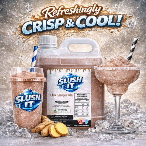 Dry Ginger Ale Slushy 2L Bottle