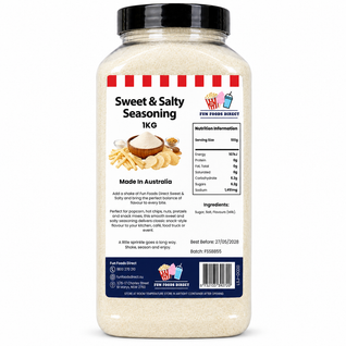 Sweet & Salty Seasoning | Sweet Savoury Flavour Boost for Chips, Popcorn & Snacks