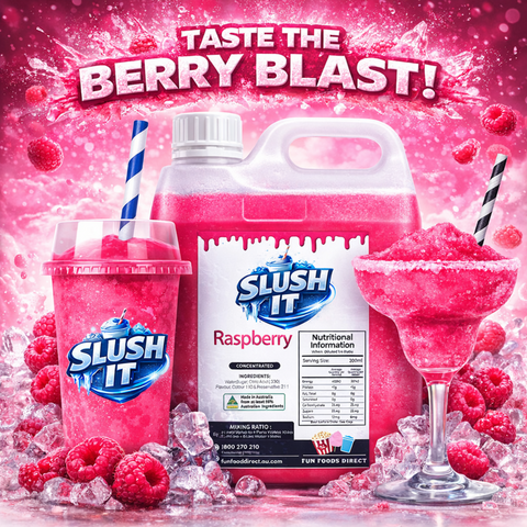Red Raspberry Slushy 2L Bottle