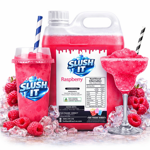 Red Raspberry Slushy 2L Bottle