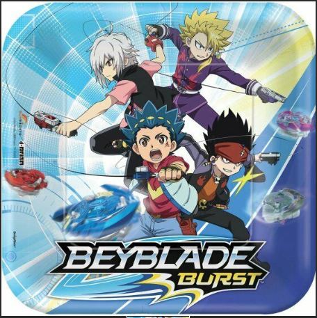 Beyblade Square Plates