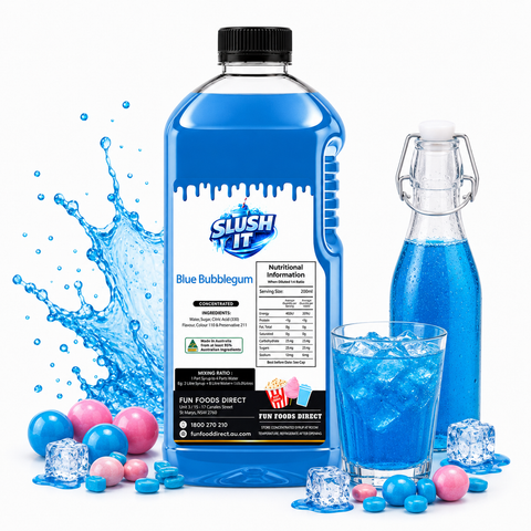 Blue Bubblegum Cordial Mixes 2L