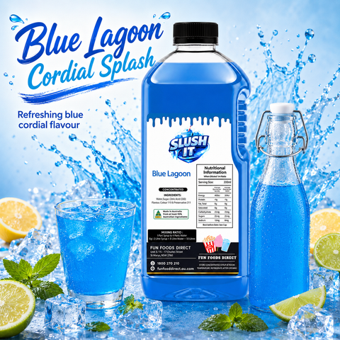 Blue Lagoon Cordial Mixes 2L