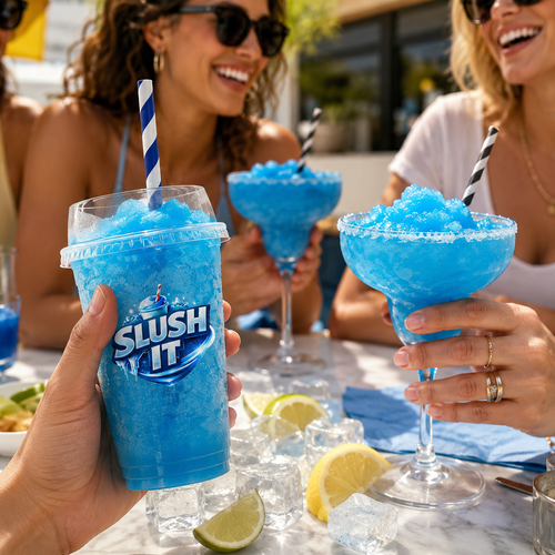 Blue Lagoon Slushy 2L Bottle