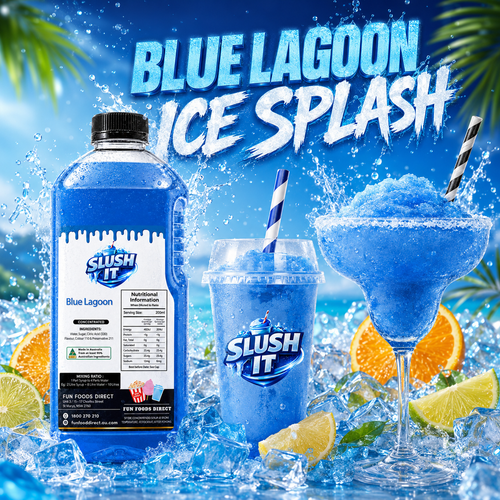 Blue Lagoon Slushy 2L Bottle