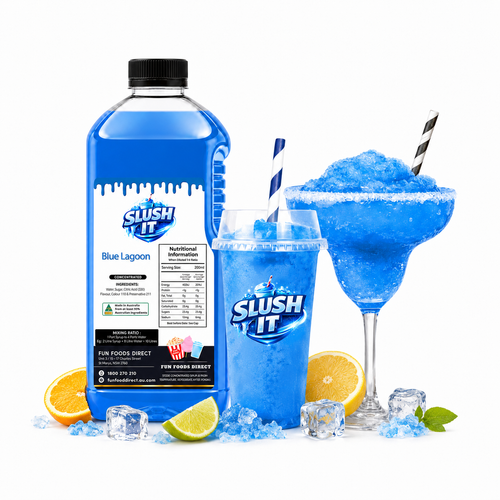 Blue Lagoon Slushy 2L Bottle