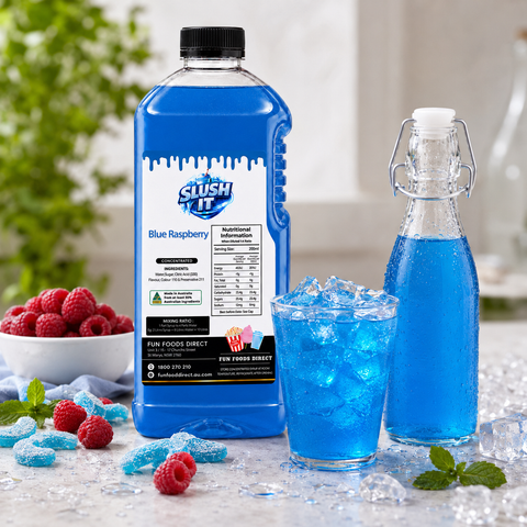Blue Raspberry Cordial Mixes 2L