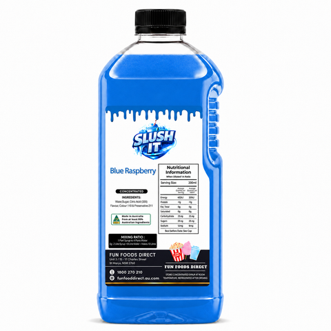 Blue Raspberry Cordial Mixes 2L