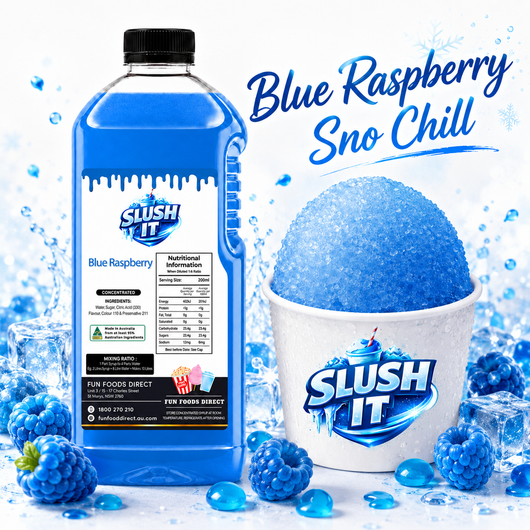 Blue Raspberry Sno Cone Bottle