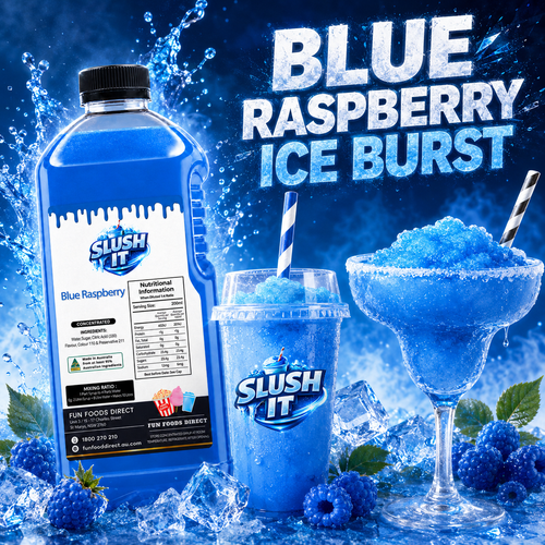 Blue Raspberry Slushy 2L Bottle