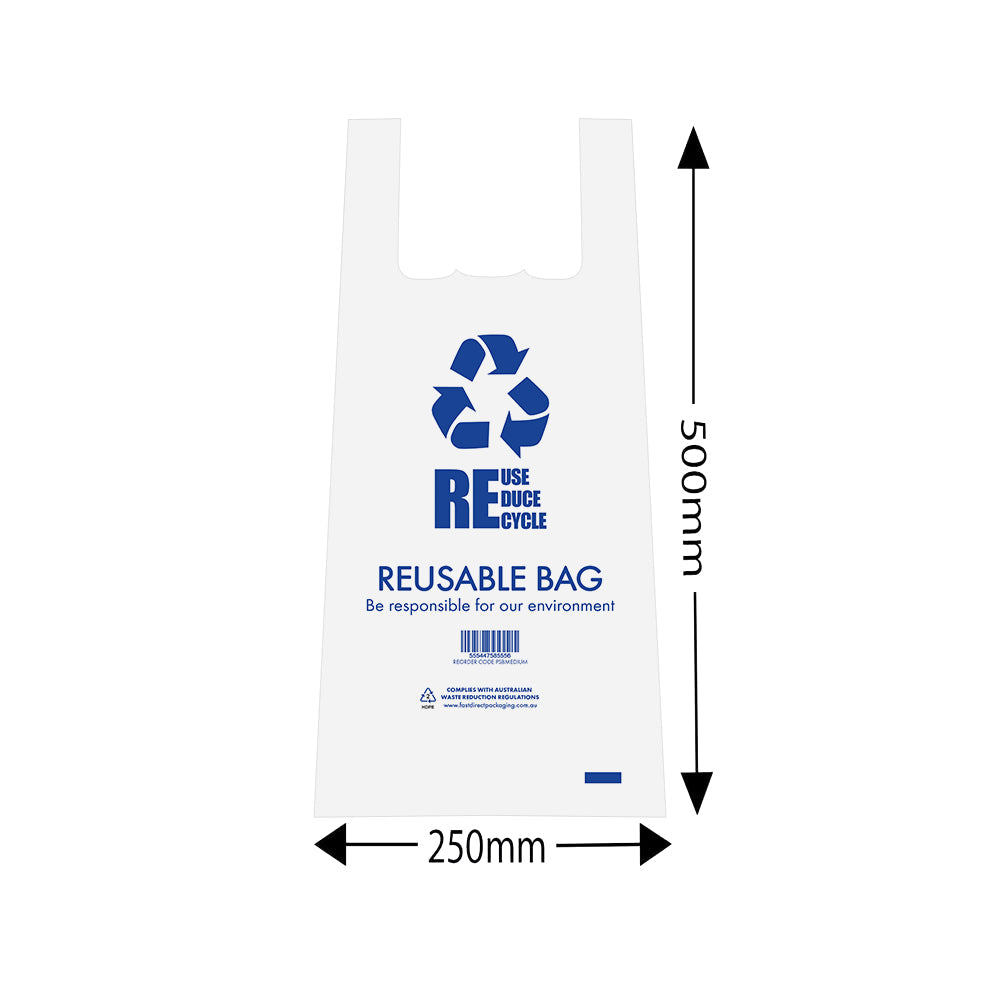 Singlet Checkout Reusable Shopping Bags