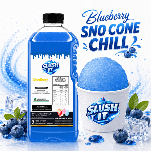 Blueberry Sno Cone Bottle
