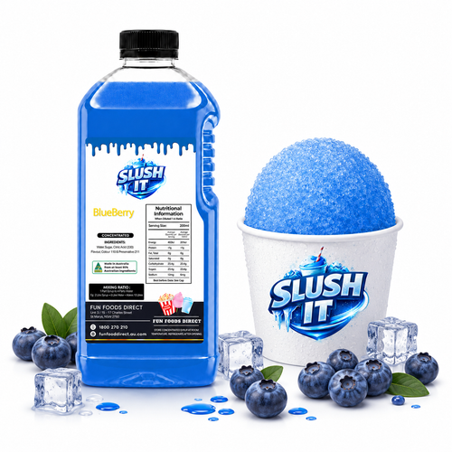 Blueberry Sno Cone Bottle